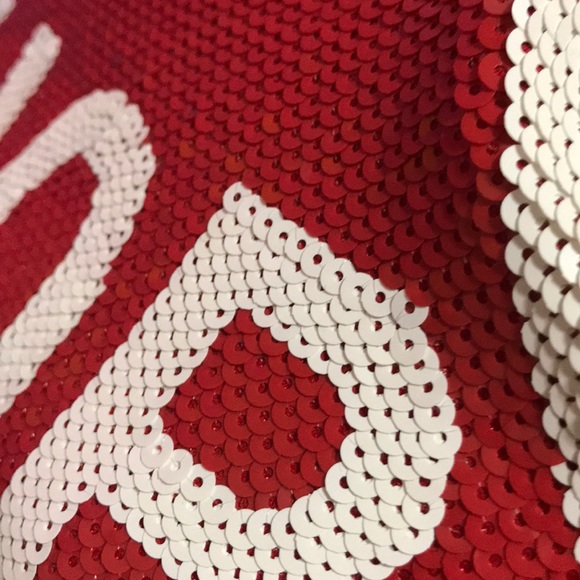 Moschino Couture Red Shop Stop Sign Top - Picture 7 of 8